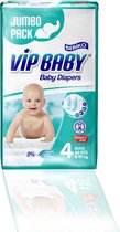 Bebiko VIP Baby Maxi Jumbo Pack Active & Soft Pampers Luiers - Maat 4 (8-19 kg) - 180 stuks (3 x 60)