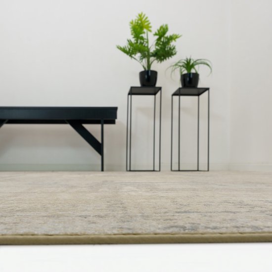 Tapis Xilento Crunch Gris Ivoire | 170x230cm