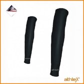 Athlex Lycra Power cycling arm warmers M