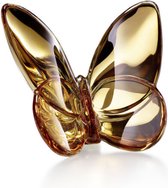 Baccarat Papillon -vlinder gouden