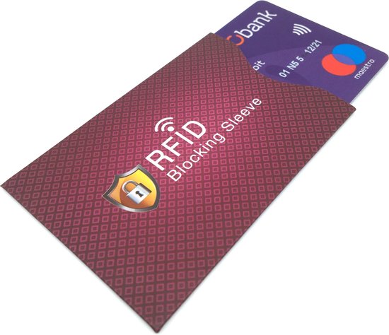 Vind rfid- en nfc-blokkerende beschermhoes op - maart 2026
