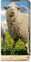 Book Stand Case met foto Xiaomi Redmi Note 10/10T 5G | Poco M3 Pro Telefoon Hoesje Schaap en Lammetje