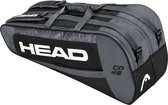 Head Core 6R Combi - Padel Hoes - Padel Rugzak - Zak - Unisex - Padeltassen - Grijs