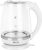 ECG RK 2020 White Glass - Waterkoker - 2,0 l - 2200 W