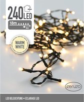Ceruzo - Éclairage de Noël - 240 LED - 18 mètres - blanc chaud