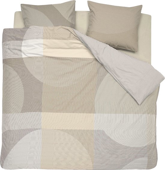 dekbedovertrek Damai Base - Katoen - 260x200/220 cm - Beige