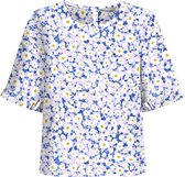 ONLY ONLCODY S/S FRILL TOP CS PTM Dames T-shirt - Maat L