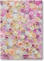 Rozenmix - A2 Poster Staand - 42x59cm - Bloemen