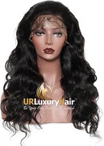 Raw Indian Hair / HD-Lace Frontal Wig (Bodywave - 20 inch)