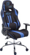 Racing Gaming Bureaustoel Kerimaki V1 Stof, Zwart/Blauw