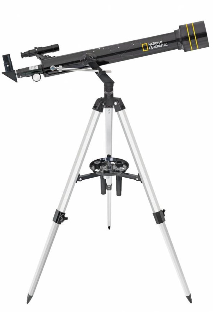 Bol.com National Geographic Telescoop 60mm/700mm – Astronomische Telescoop voor Kinderen & Starters – Incl. Statief & Accessoires aanbieding