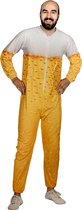 Onesie Bier Pak carnavalskleding heren bierkostuum maat XL/XXL