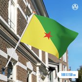 Vlag Frans-Guyana 100x150cm - Glanspoly