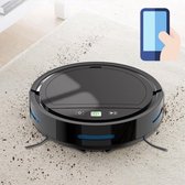 Loft Home Robotstofzuiger | Incl. oplaadstation | Stofzuiger | Robot Stofzuiger | Robotstofzuiger met slimme navigatie APP | Stofzuiger zonder zak | Draadloos | Zwart