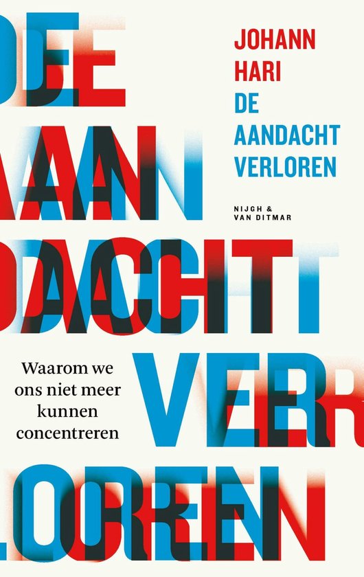 De aandacht verloren - cover