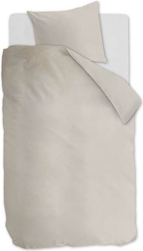 Ambiante Cotton Uni Dekbedovertrek - Junior - 120x150 cm - Sand