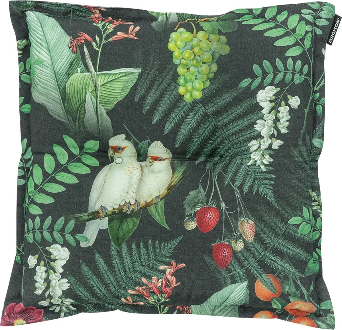 Madison Zitkussen Josie Grey 50x50 Grijs Bol madison-zitkussen-josie-grey-50x50-grijs-bol