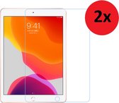 Screen protector iPad 8 10.2 2020 - 10.2 inch - Screen protector iPad 9 10.2 2021 - Screenprotector iPad 7 10.2 2019 - Beschermglas Tempered Gehard Glas 2x