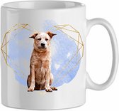 Mok australian cattledog 4.3| Hond| Hondenliefhebber | Cadeau| Cadeau voor hem| cadeau voor haar | Beker 31 CL