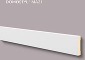 Raamrichel NMC MA21 DOMOSTYL Noel Marquet Gevellijst Raamomlijsting Gevel profiel modern design grijs 2 m