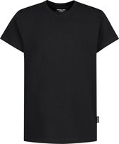 Ballin Amsterdam -  Jongens Slim Fit   T-shirt  - Zwart - Maat 176