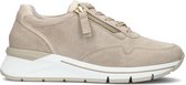 Gabor 587 Lage sneakers - Leren Sneaker - Dames - Beige - Maat 38