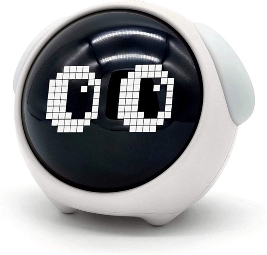Synyq Emoji Clock - Digitale wekker - Slaaptrainer - Alarmklok - Snooze en  Nachtlamp... | bol.com
