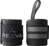 Reeva Wrist Wraps Zwart (ultra fiber) - Wrist Wraps geschikt voor Fitness, Crossfit en Krachttraining - Wrist Wraps voor Heren en Dames