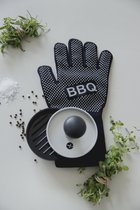 Sagaform Giftset - BBQ handschoen en hamburgerpers