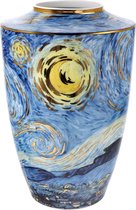 Goebel - Vincent van Gogh | Vaas Sterrennacht 24 | Artis Orbis - porselein - 24cm - met echt goud