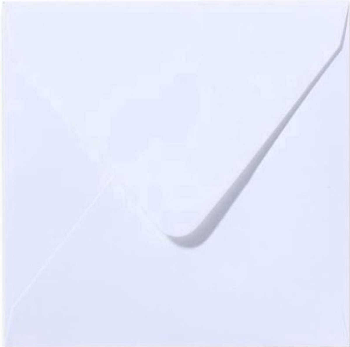 Enveloppes carrées de Luxe - 100 pièces - Wit - 15x15 - 120grms - 150x150  mm - carrées