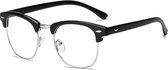 Mooners Blauw Licht Bril River - Zwart – Blue Light Glasses – Computerbril – Beeldschermbril – Incl. Accessoires