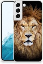 Telefoonhoesje Geschikt voor Samsung Galaxy S22 Plus Hippe Hoesjes Customize Super als Vaderdag Cadeau Leeuw