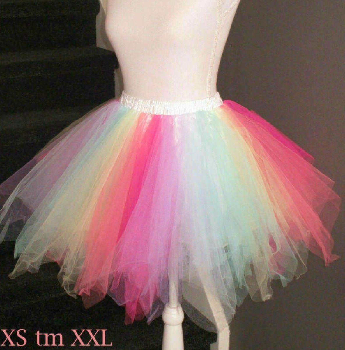 Super Tutu - Pastel kleuren maat M