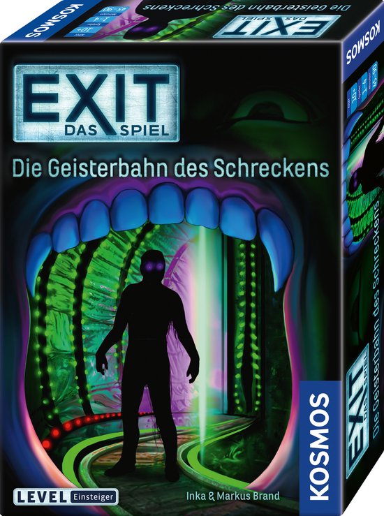 Afbeelding van het spel Kosmos Exit: The Game – The Haunted Roller Coaster Board game Deduction