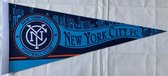 New York City FC - NY FC - New York Soccer - Voetbal - MLS - Vaantje - Sportvaantje - Wimpel - Vlag - Pennant - 31 x 72 cm - 2