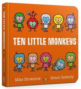 Ten Little- Ten Little Monkeys Board Book