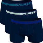 Tommy Hilfiger 3P side logo trunks blauw 0R3 - L