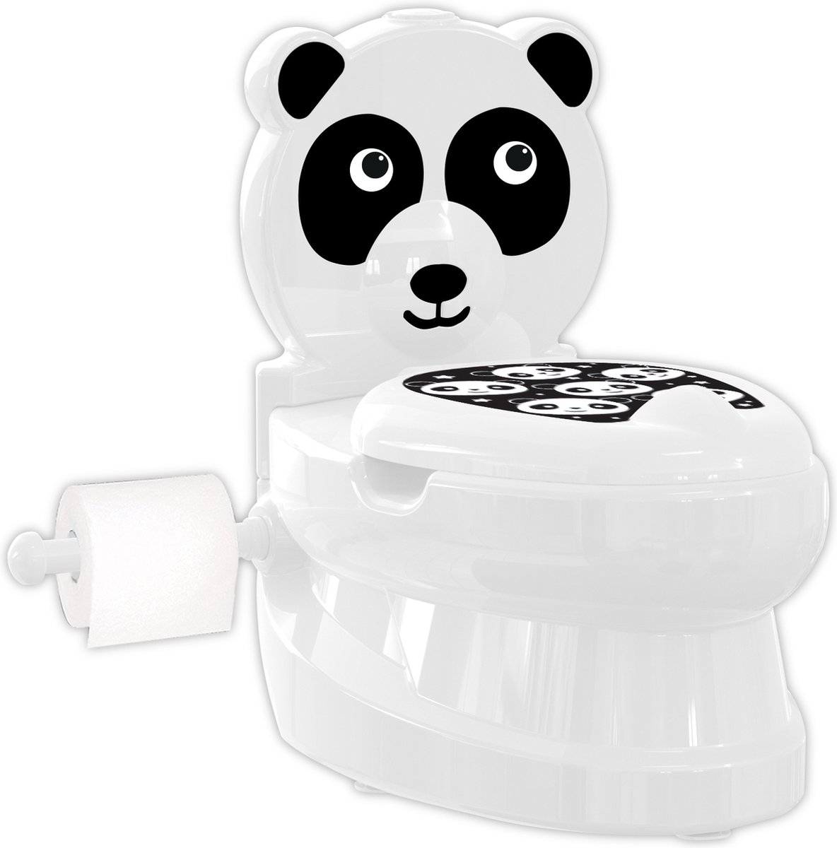 Bebeconfort Mini Toilettes pour bébé / Pot pour Bébé Panda avec bruit  chasse d'eau : : Bricolage