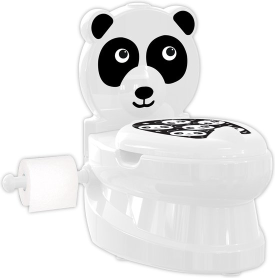 Panda White Potty – WC potje baby WC potje peuter met geluid – Potty WC...