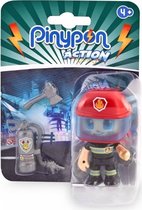 Giochi Preziosi - Firefighter Pinypon Action Figure, Pnc00200, 4+