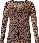 ES&SY Samantha Shirt - Sand/Black - maat 42