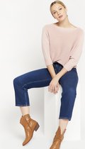 LOLALIZA Lurex trui - Licht Roze - Maat S/M