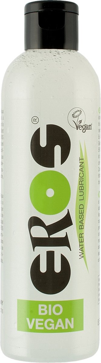 Goedkoopste EROS Glijmiddel Bio & Vegan Aqua Waterbased 250ml Transparant