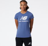 New Balance Essentials ST Logo Tee Nsy Dames T-Shirt - Maat L