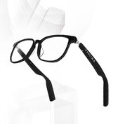 Wanlima Bluetooth Bril- Smart Glasses - Draadloos Muziek Luisteren - IP67 - UVA & UVB Berscherming - Zwart