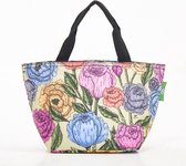 Eco Chic - Cool Lunch Bag _ small - C11GN - Green - Peonies