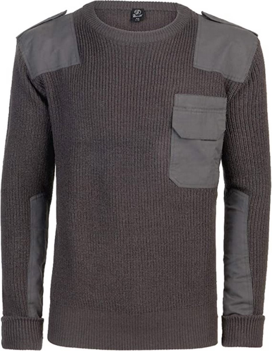 Brandit BW Pullover Sweatshirt Heren Antraciet