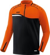 Jako - Zip top Competition 2.0 - Zip top Competition 2.0 - XL - zwart/fluooranje