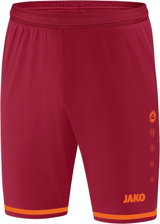 Short Striker 2.0 Vin Rouge / Orange Fluo JR